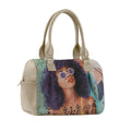 Beige Speedy Bag Flamingo Queen