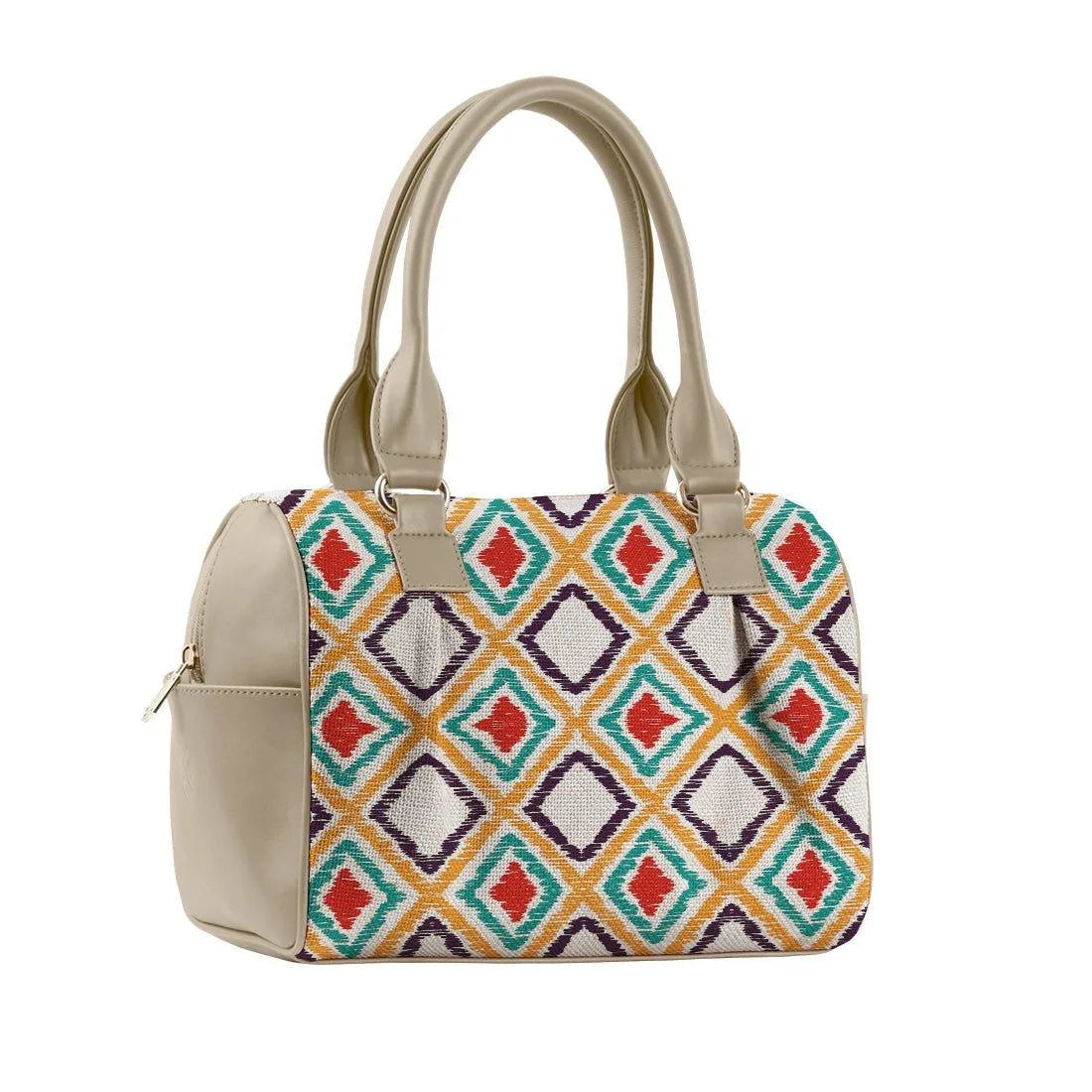 Beige Speedy Bag Pixely - CANVAEGYPT