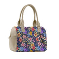 Beige Speedy Bag Purple Floarl
