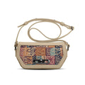 Beige Swag Crossbody Wall Mural