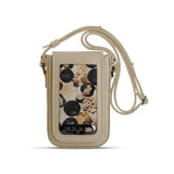 Beige Tagged Crossbag Circles - CANVAEGYPT