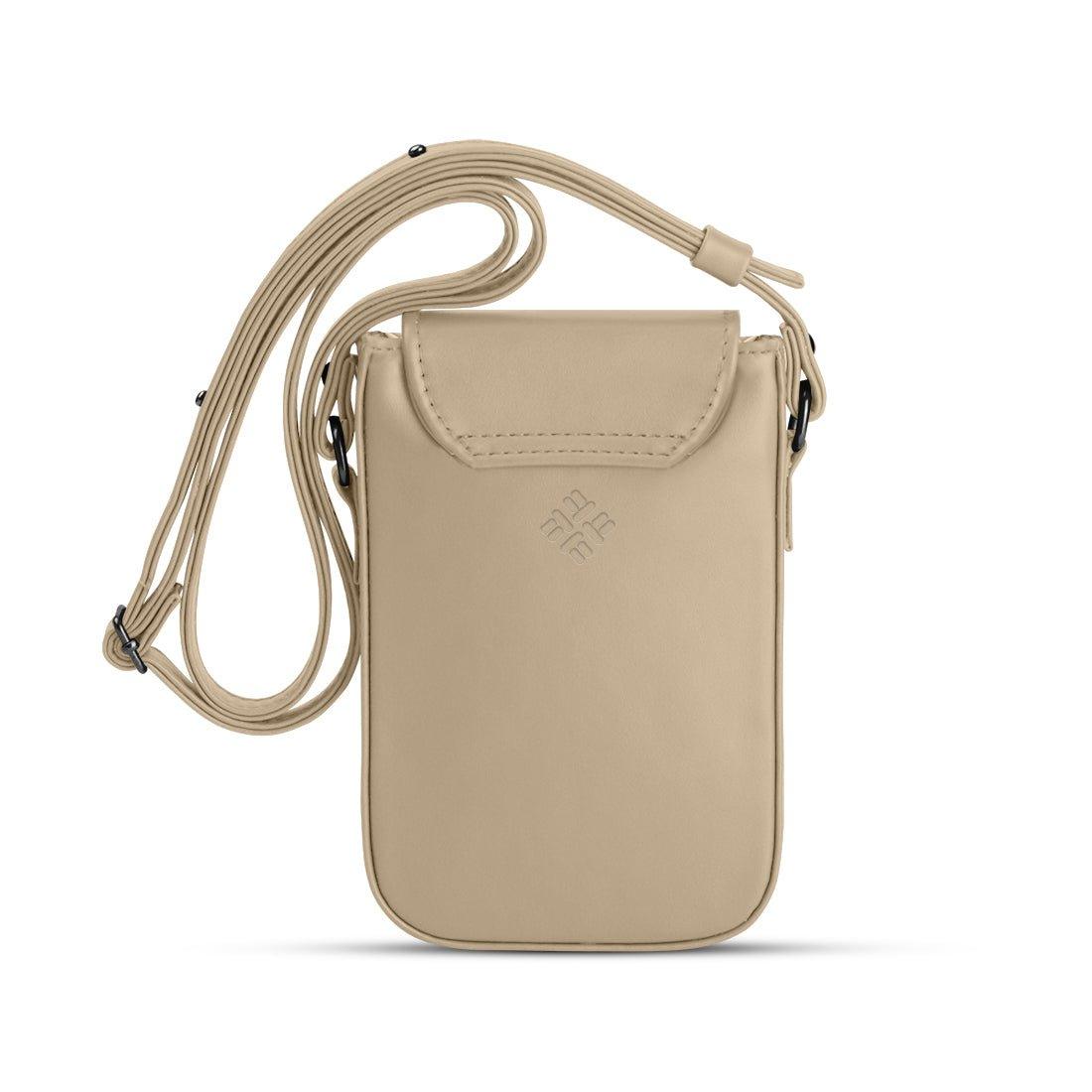 Beige Tagged Crossbag Scribbles - CANVAEGYPT