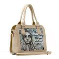 Beige Travel Hobo Bag Vision
