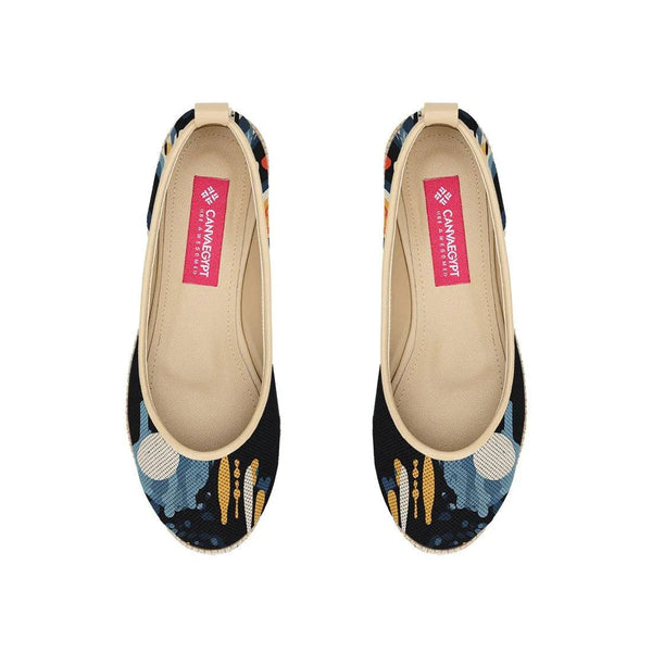 Beige Voyage Round Toe Artistry - CANVAEGYPT