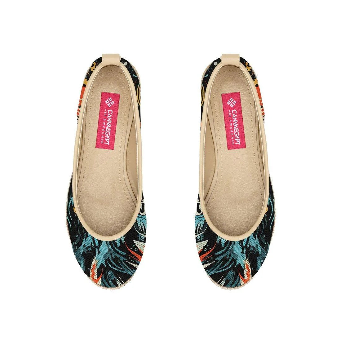 Beige Voyage Round Toe Chromatic - CANVAEGYPT