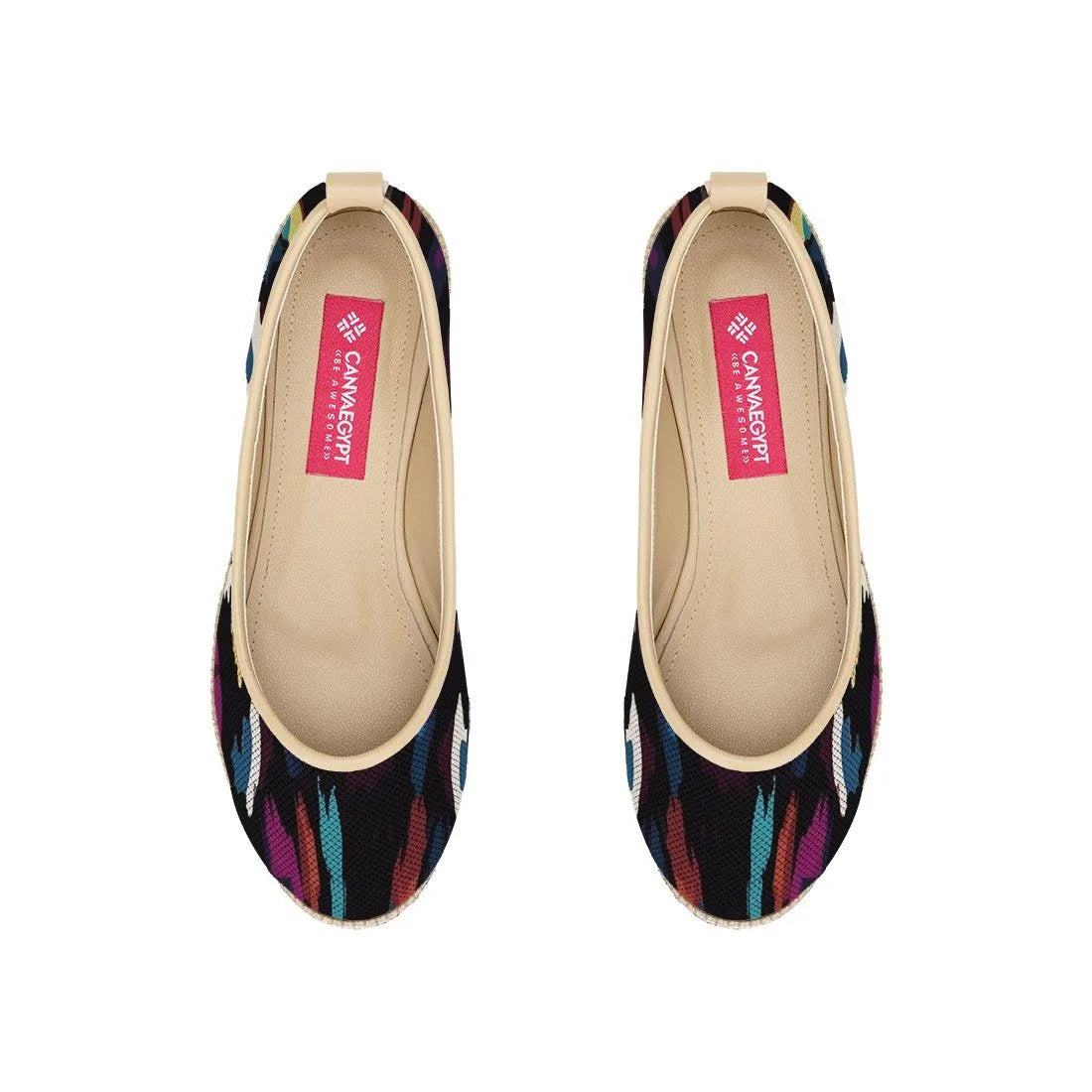 Beige Voyage Round Toe Colors - CANVAEGYPT