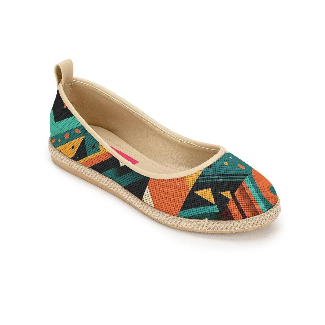 Beige Voyage Round Toe Construction - CANVAEGYPT