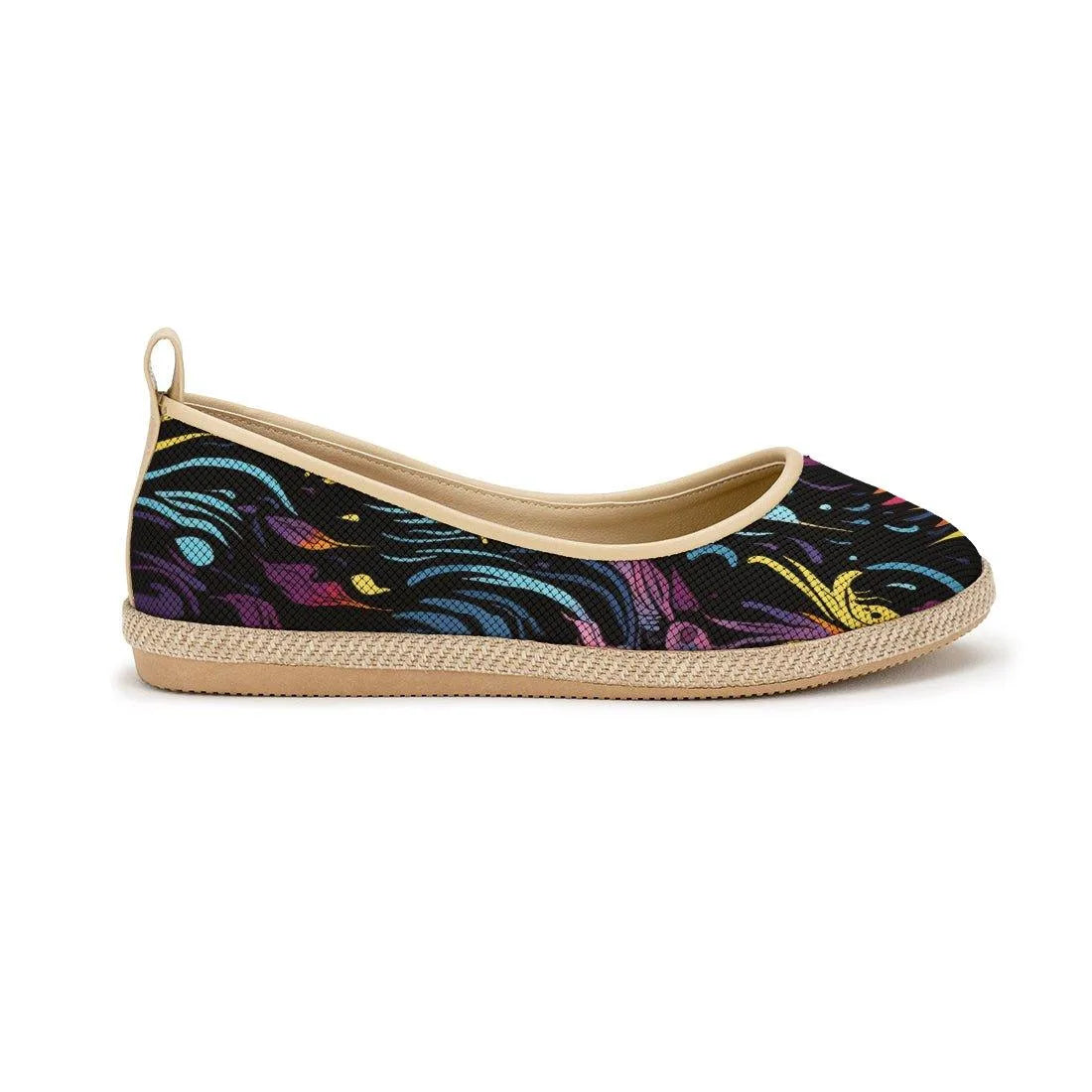Beige Voyage Round Toe Dazzling - CANVAEGYPT