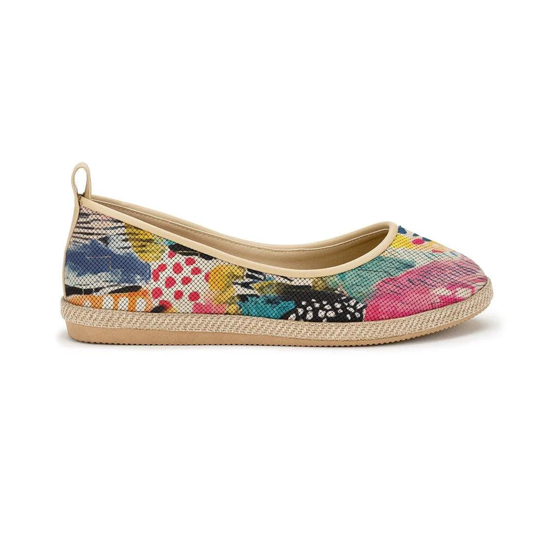 Beige Voyage Round Toe Dye - CANVAEGYPT
