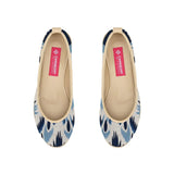 Beige Voyage Round Toe Feather - CANVAEGYPT