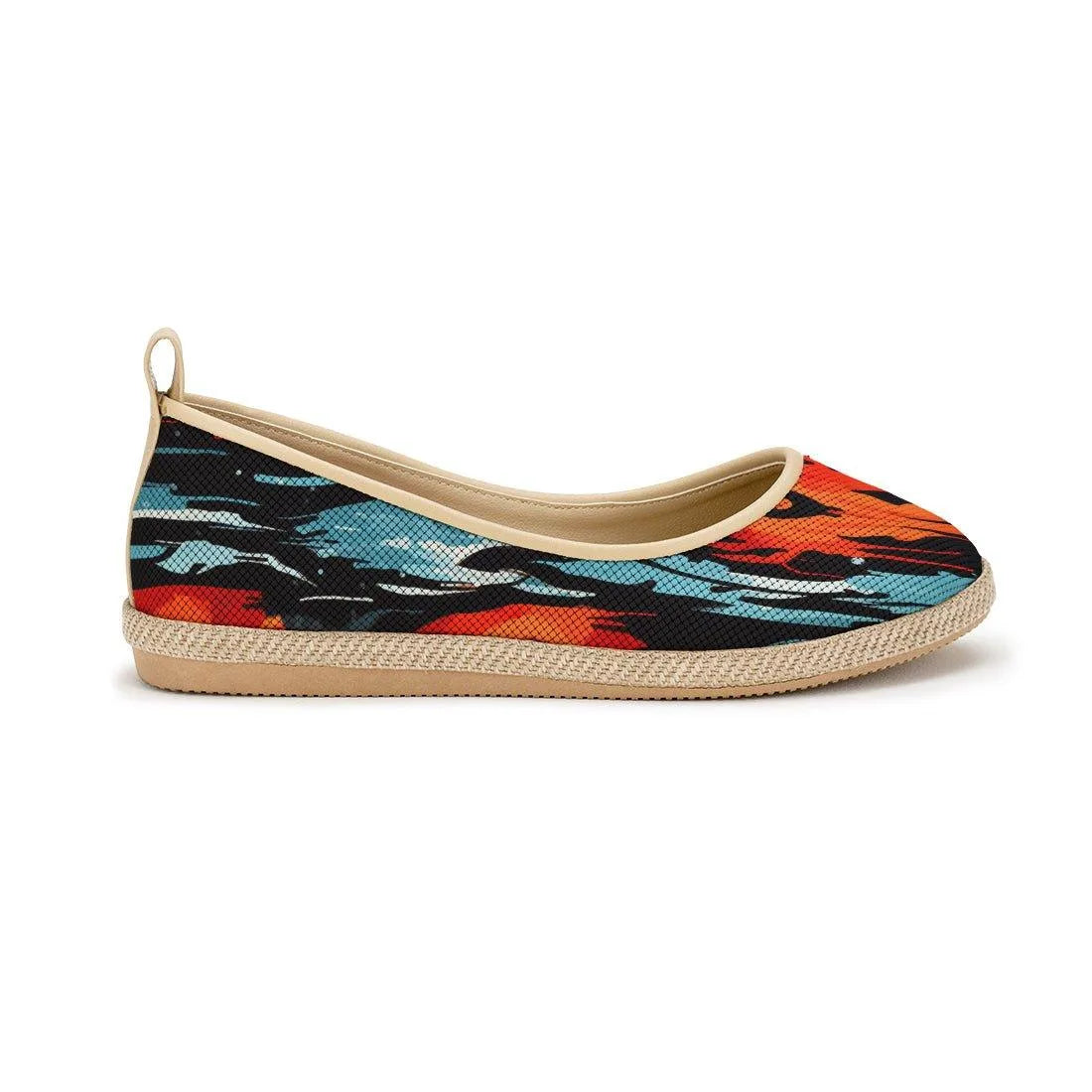 Beige Voyage Round Toe Flaring - CANVAEGYPT