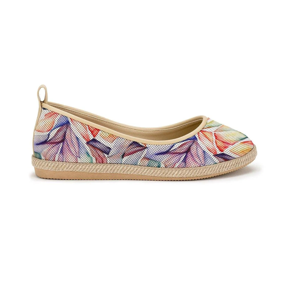 Beige Voyage Round Toe Glass - CANVAEGYPT