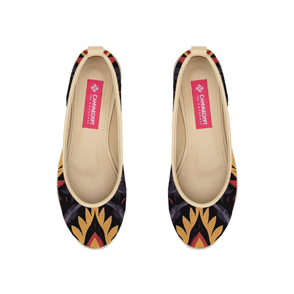 Beige Voyage Round Toe Infernal - CANVAEGYPT