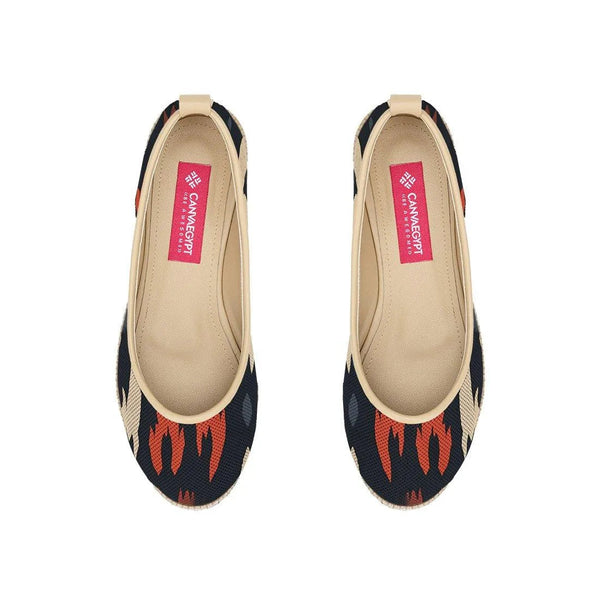 Beige Voyage Round Toe Kindle - CANVAEGYPT
