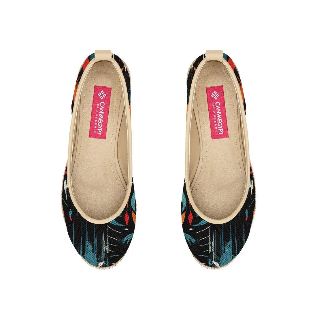 Beige Voyage Round Toe Marks - CANVAEGYPT