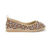 Beige Voyage Round Toe Rectangles - CANVAEGYPT