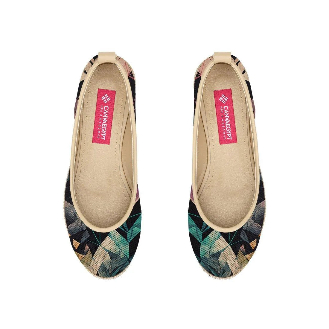 Beige Voyage Round Toe Reflect - CANVAEGYPT