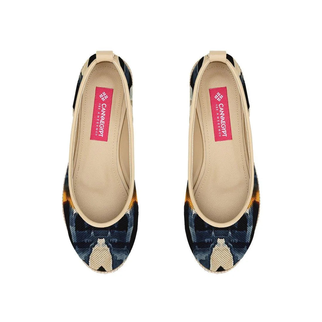 Beige Voyage Round Toe Rhythm - CANVAEGYPT