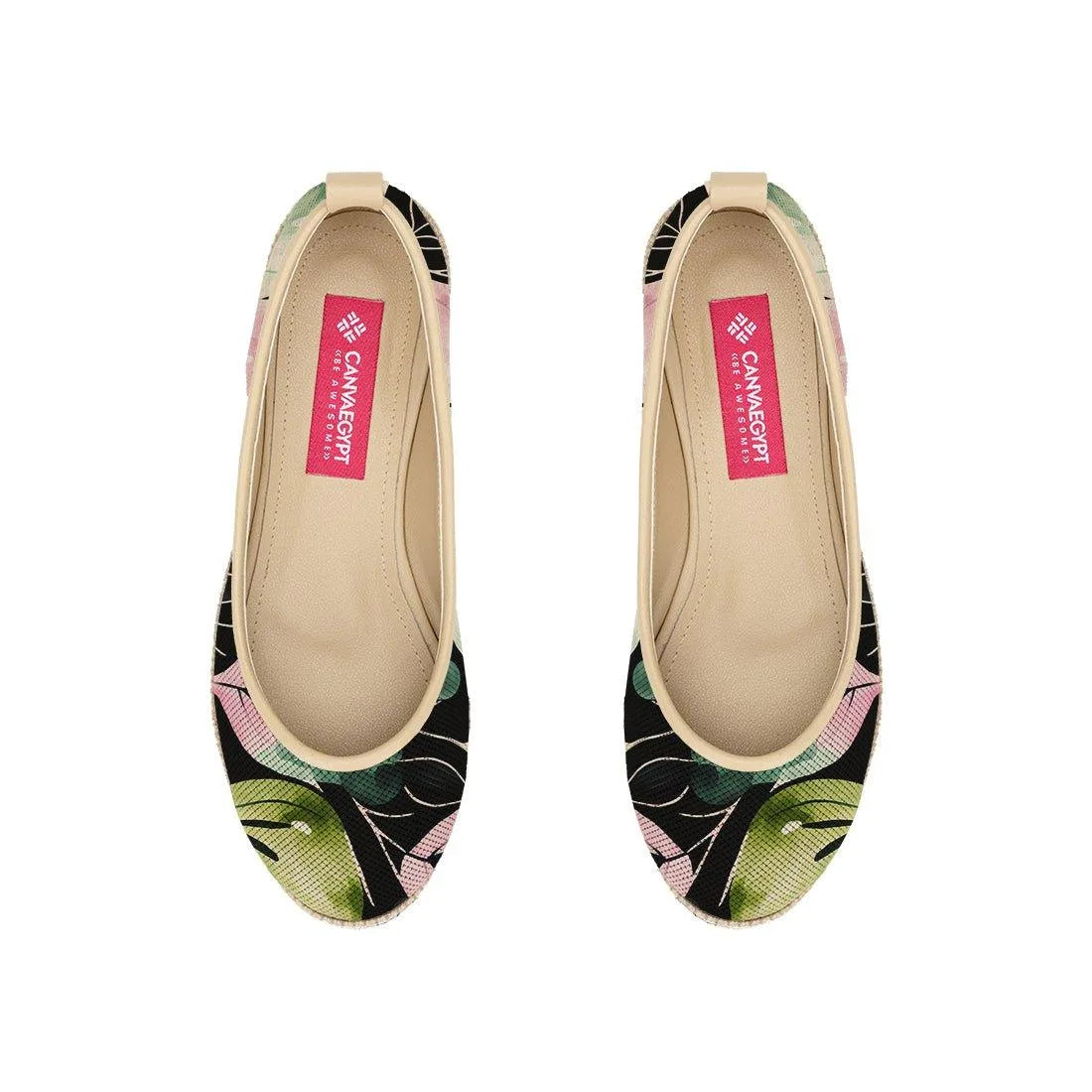 Beige Voyage Round Toe Roots - CANVAEGYPT