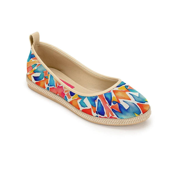 Beige Voyage Round Toe Texture - CANVAEGYPT