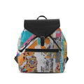 Black Aurora Backpack Cracked