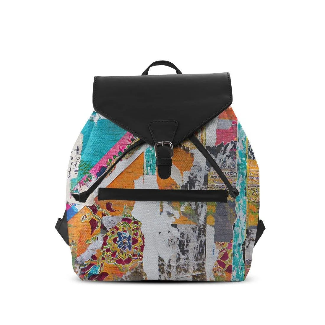 Black Aurora Backpack Cracked - CANVAEGYPT
