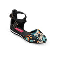 Black Chunky Sandal Bubbles