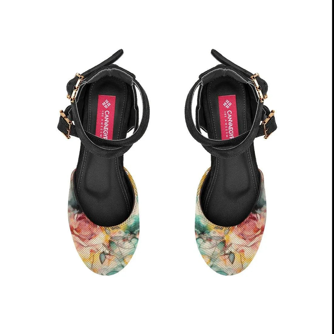 Black Chunky Sandal Spring - CANVAEGYPT