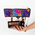 limpid Makeup Case Purple Rose